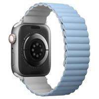 Uniq Revix strap for Apple Watch 1/2/3/4/5/6/7/8/SE/SE2/Ultra 42/44/45/49mm - white and blue
