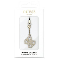 Guess case GUCPM4GID Phone Strap 4G Glitter Charm
