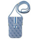 Guess GUOWBP4RPSB handbag - blue 4G Stripes