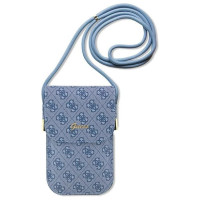 Guess GUOWBP4SNSB handbag - blue 4G Metal Script Logo