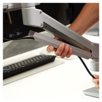 Fellowes MONITOR ACC ARM TALLO DUAL/SILVER 8613101 FELLOWES