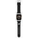 Karl Lagerfeld 3D Rubber Choupette Heads Strap for Apple Watch 38/40/41mm - Black
