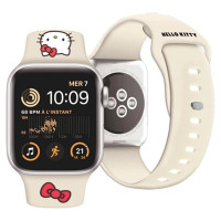 Hello Kitty Silicone Kitty Head strap for Apple Watch 38/40/41mm - beige