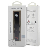 Hello Kitty Silicone Kitty Head strap universal 22mm - black