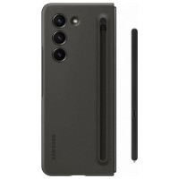 Samsung [RETURNED ITEM] Silicone Case Set for Samsung Galaxy Z Fold 5 Slim Case with Stylus + 25W USB C Wall Charger - Black