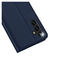 Dux Ducis [RETURNED ITEM] Dux Ducis Skin Pro Case for Samsung Galaxy A14 4G / 5G Cover with Flip Card Wallet Stand Blue