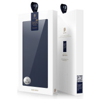 Dux Ducis [RETURNED ITEM] Dux Ducis Skin Pro Case for Samsung Galaxy A14 4G / 5G Cover with Flip Card Wallet Stand Blue