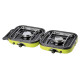 Meva DUAL COMPACT + GRILL double camping stove