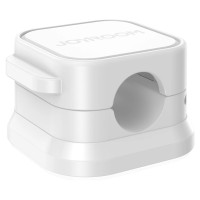 Joyroom JR-ZS368 magnetic cable organizer - white (6 pcs.)