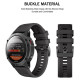 Tech-Protect Smooth Strap for Garmin Fenix 3 / 5X / 3HR / 5X Plus / 6X / 6X Pro / 7X - Black