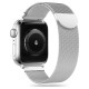 Tech-Protect MilaneseBand for Apple Watch 4 / 5 / 6 / 7 / 8 / 9 / SE (38/40/41 mm) - Silver