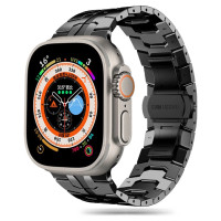 Tech-Protect Stainless Line Bracelet for Apple Watch 4 / 5 / 6 / 7 / 8 / 9 / SE / Ultra 1 / 2 (42/44/45/49 mm) - Black