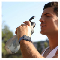 Tech-Protect Silicone Strap for Apple Watch 4 / 5 / 6 / 7 / 8 / 9 / SE (38 / 40 / 41 mm) - Black