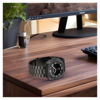 Tech-Protect Stainless Bracelet for Samsung Galaxy Watch Ultra (47mm) - Black