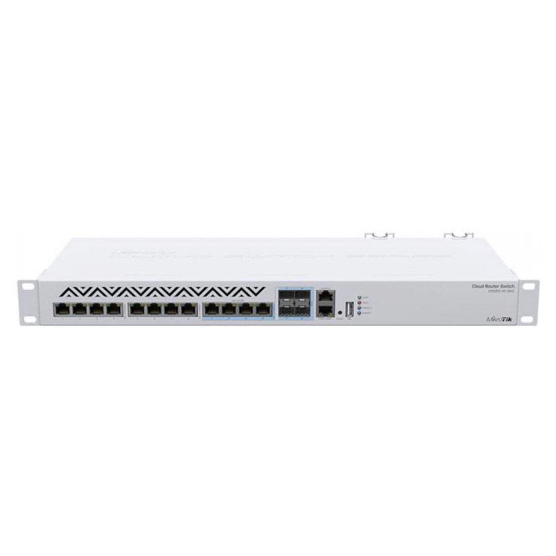 Mikrotik Switch|MIKROTIK|Type L3|Rack 1U|8x10Base-T / 100Base-TX|4xSFP|1xRJ45|CRS312-4C+8XG-RM