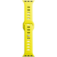 3Mk Protection 3mk Silicone Watch Strap for Apple Watch 42 / 44 / 45 / 49 mm - yellow