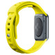 3Mk Protection 3mk Silicone Watch Strap for Apple Watch 42 / 44 / 45 / 49 mm - yellow