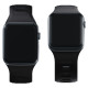 3Mk Protection 3mk Silicone Watch Strap for Apple Watch 42 / 44 / 45 / 49 mm - black