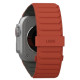 UAG Pathfinder Silicone Double-Sided Magnetic Strap for Apple Watch 42 / 44 / 45 / 46 / 49mm - Gray-Orange