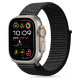 Tech-Protect Nylon Strap for Apple Watch 44 / 45 / 46 / 49 mm - Black