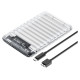 Orico 2139U3-V1 2.5" HDD/SSD USB Micro-B 5Gb/s Disk Drive - Transparent