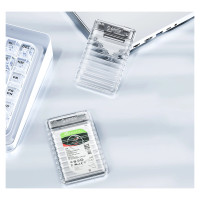 Orico 2139U3-V1 2.5" HDD/SSD USB Micro-B 5Gb/s Disk Drive - Transparent