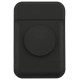 Uniq Flixa Magnetic Card Wallet with Stand Black/Jet Black MagSafe
