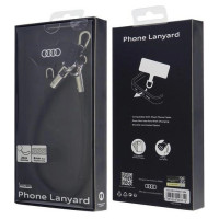 Audi Crossbody Lanyard Universal 28cm x 8mm - Black