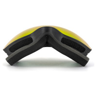 Qunature Black Ski Goggles Kids (Size M/L) - Black