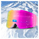 Qunature Pink Frameless Ski Goggles - Pink