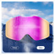 Qunature Pink Frameless Ski Goggles - Pink