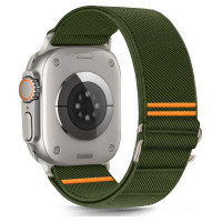 Tech-Protect Nylon Slip Strap for Apple Watch 44 / 45 / 46 / 49 mm - Green