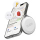SBS Track My Circle Waterproof IP65 Locator Compatible with Apple Find My - White
