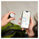 SBS Track My Circle Waterproof IP65 Locator Compatible with Apple Find My - White
