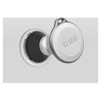 SBS Track My Circle Waterproof IP65 Locator Compatible with Apple Find My - White