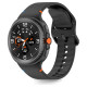 Tech-Protect Silicone Strap for Samsung Galaxy Watch 40/44/46 mm - Black