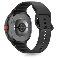 Tech-Protect Silicone Strap for Samsung Galaxy Watch 40/44/46 mm - Black