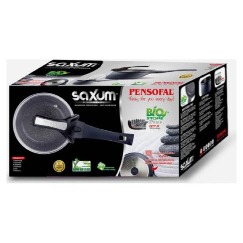 Pensofal Saxum Saucepan 16cm (W/Glass) 5806