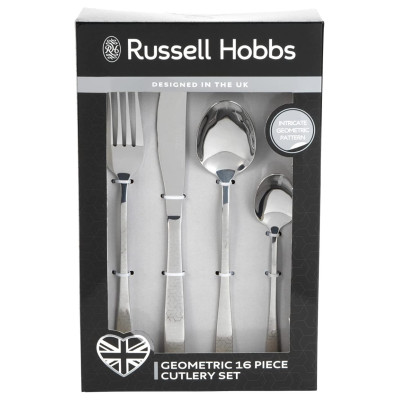 Russell Hobbs RH01519EU7 Geometric cutlery set 16pcs