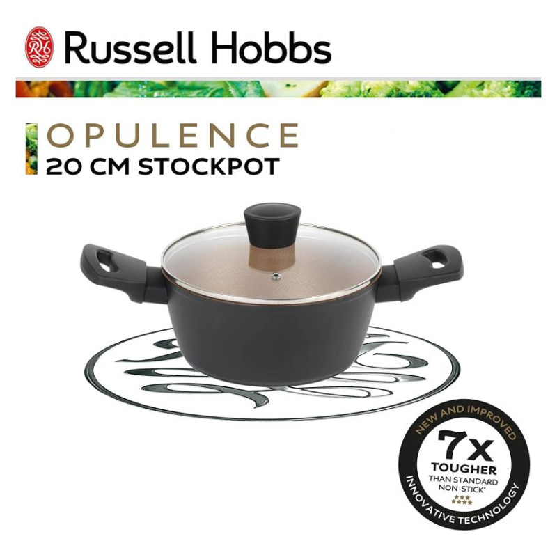 Russell Hobbs RH01669BEU7 Opulence stockpot 20cm black