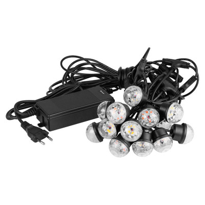 Tracer 46970 Outdoor Light String IP65 230V 15 Bulbs 45W