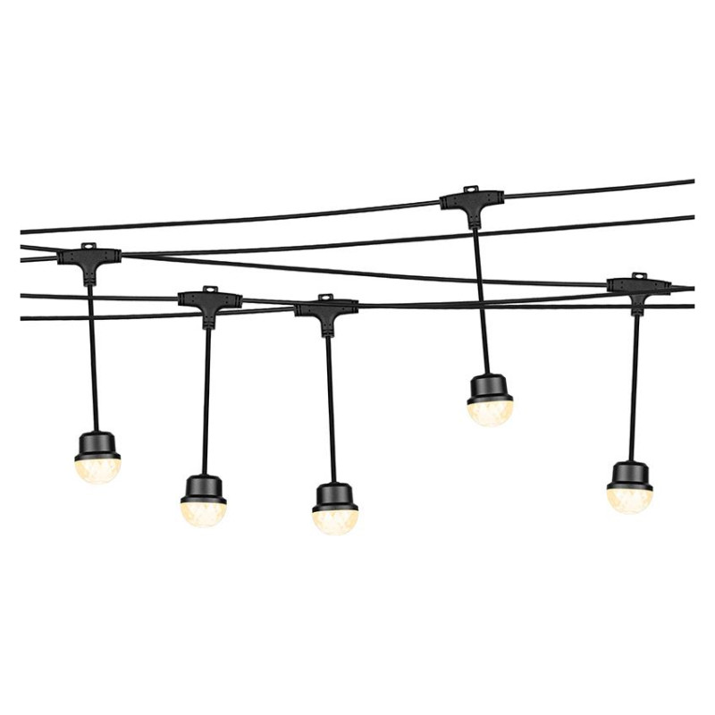 Tracer 46970 Outdoor Light String IP65 230V 15 Bulbs 45W
