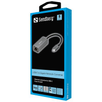 Sandberg 136-04 USB-C Gigabit Network Adapter