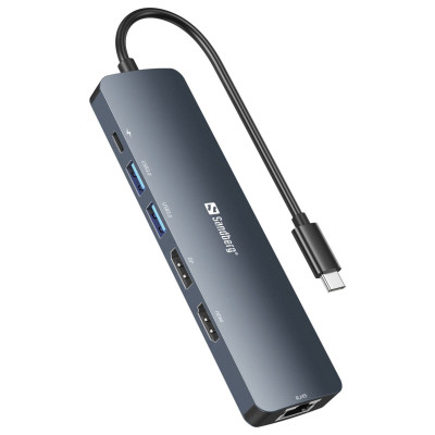 Sandberg 136-43 USB-C 8K Display Dock