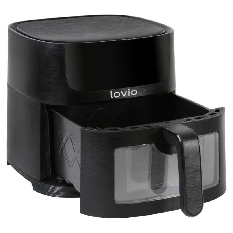 Lovio LVAF002BK PureFry XL Smart 6L Black