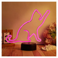Manta SNL80PK LED lamp Light decoration Cat 2 pink