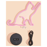 Manta SNL80PK LED lamp Light decoration Cat 2 pink