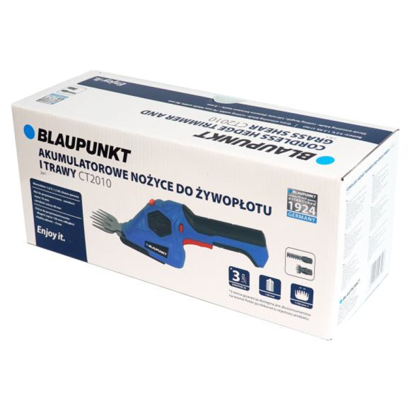 Blaupunkt CT2010 Grass Shear and Hedge Trimmer 2 in 1 18V