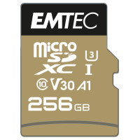 Emtec mSD 256GB UHS-I U3 V30 SpeedIN Pro