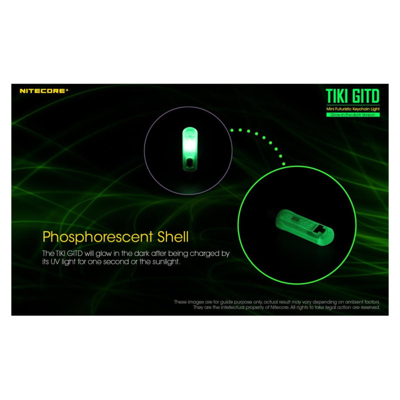 Nitecore FLASHLIGHT T SERIES 300 LUMENS/TIKI GITD NITECORE